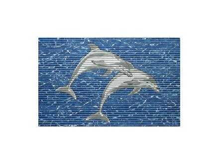 Finesse badmat 80x50 cm dolfijn 1