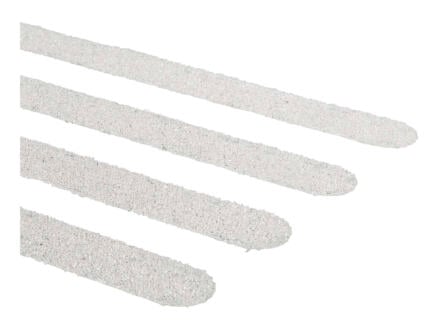 Secucare bande adhésive antidérapante 600x19 mm long semi-transparent 15 pièces