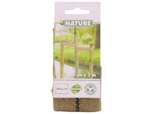Nature bande de tuteurage 6x200 cm naturel