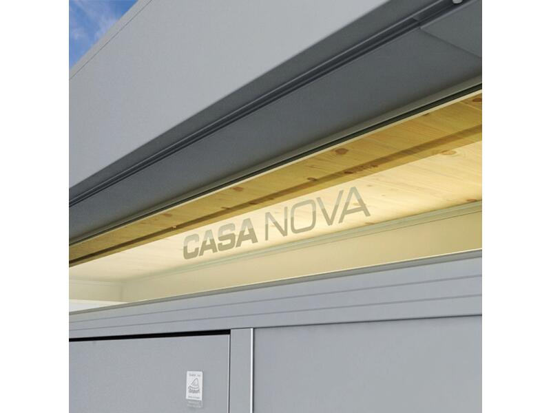 Biohort bandeau en verre acrylique abri CasaNova 3x2 m 291x18 cm