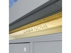 Biohort bandeau en verre acrylique abri CasaNova 3x2 m 291x18 cm