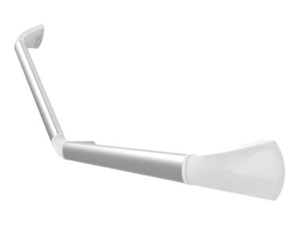 Secucare barre d'appui coudée 45˚ blanc mat
