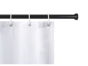 Wenko barre de douche télescopique ø20 70-115 cm noir
