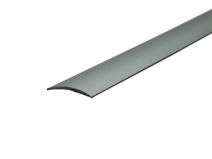 Arcansas barre de seuil autocollant 180cm 30mm aluminium anodisé mat 1
