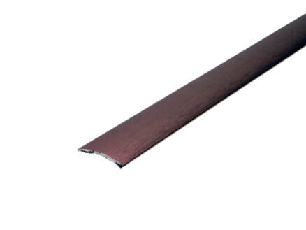Arcansas barre de seuil autocollant 90cm 30mm aluminium anodisé brossé bronze 1
