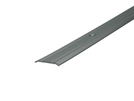 Arcansas barre de seuil vis visibles 180cm 25mm aluminium mat anodisé 1