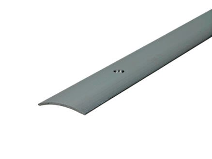 Arcansas barre de seuil vis visibles 180cm 30mm aluminium brillant anodisé 1