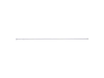 Differnz barre rideau de douche extensible 125-220 cm rond blanc 1