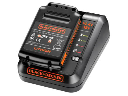 Black+Decker batterie 18V Li-Ion 1,5Ah + chargeur 18V 1Ah 1