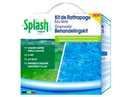 Splash behandelingskit voor groen water 1