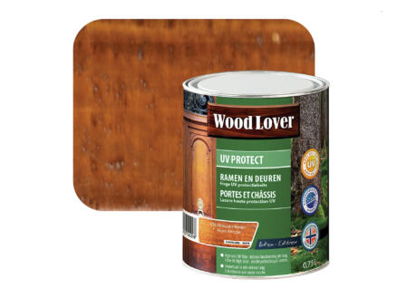 Wood Lover beits UV ramen & deuren 0,75l Afrikaans noten #630 1