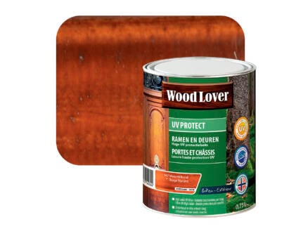 Wood Lover beits UV ramen & deuren 0,75l meranti rood #647 1