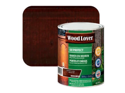 Wood Lover beits UV ramen & deuren 0,75l palissander #629 1