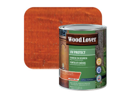 Wood Lover beits UV ramen & deuren 2,5l natuurteak #603 1