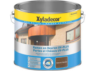 Xyladecor beits ramen & deuren UV-plus 2,5l donkere eik