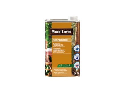 Wood Lover bescherming teak 0,5l kleurloos 1