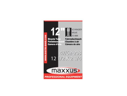 Maxxus binnenband 12" 1/2x2 1/4 35mm Schrader ventiel 1