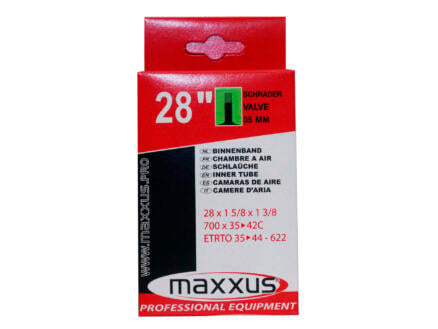 Maxxus binnenband 28" 1 5/8 1 3/8 35mm dik ventiel 1