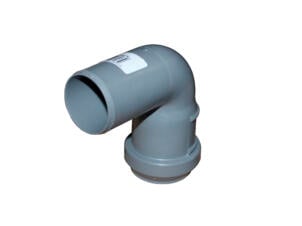Scala bocht 87° MF 50mm polypropyleen grijs