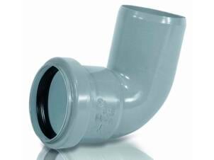 bocht MF 32mm 87° PVC grijs