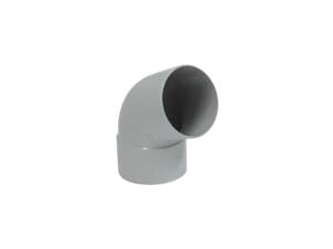 Scala bocht regenwaterafvoer 67° 80mm MF lichtgrijs