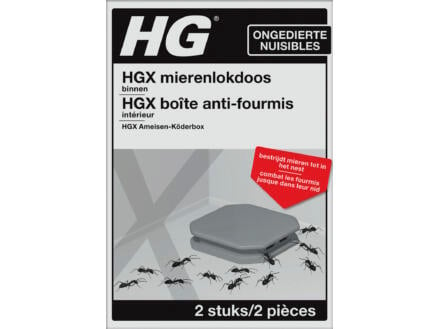 HG boîte anti-fourmis intérieur 2 pièces 1