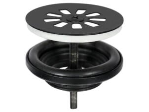 Differnz bonde de lavabo 6.4cm noir mat