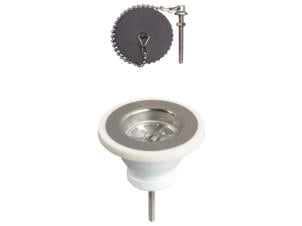 Wirquin bonde d'évier 60mm avec bouchon