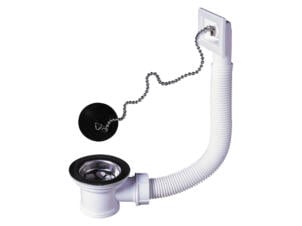 Wirquin bonde d'évier avec trop-plein 50mm