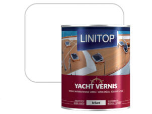 Linitop bootvernis hoogglans 0,75l kleurloos
