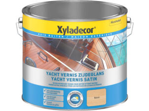 Xyladecor bootvernis zijdeglans 2,5l naturel