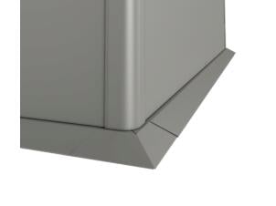 Biohort bord de tonte pour bac potager L100 gris quartz métallique