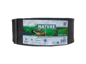 Nature bordure 12cm 12m texture noir