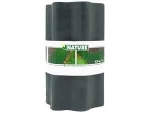 Nature bordure à gazon flexible 25cm 9m vert