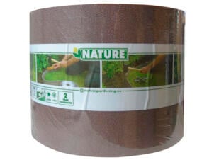 Nature bordure flexible 15cm 10m brun