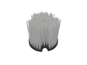 Batavia borstel met lange haren voor Twin Brush grijs