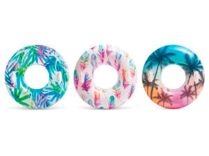 Intex bouée gonflable transparent 97cm disponible en 3 motifs