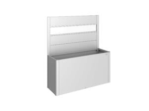 Biohort brise-vue verre acrylique pour bac potager Belvedere T. 150 91cm argent métallique