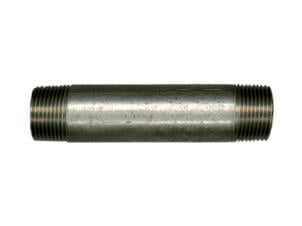 Saninstal buisnippel 1/2" 10cm verzinkt