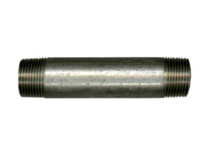 Saninstal buisnippel 1/2" 12cm verzinkt