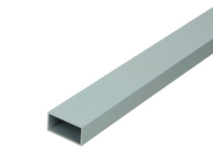 Arcansas buisprofiel rechthoekig 1m 30x15 mm geanodiseerd aluminium mat 1