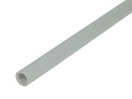 Arcansas buisprofiel rond 1m 16mm PVC wit 1