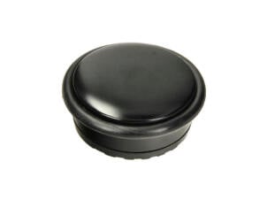 Mack butée de porte lourde 1,3kg 95x35 mm noir
