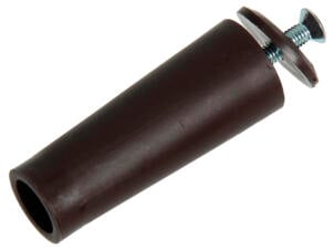 Mack butée de volet roulant 60mm brun 2 pièces