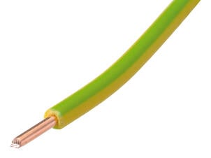 Profile câble VOB 1,5mm² 100m jaune/vert