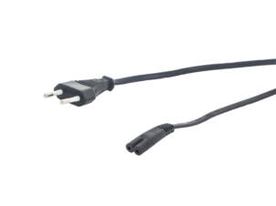 Profile câble d'alimentation AC 2m noir