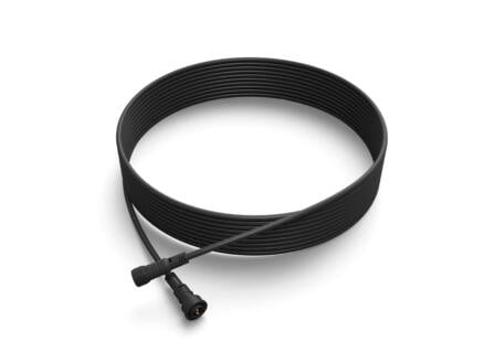 câble d'extension basse tension 10m noir 1