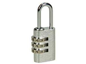 Yale cadenas à code 20mm argent