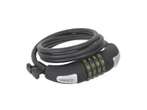 cadenas vélo câble antivol à combinaison 120cm