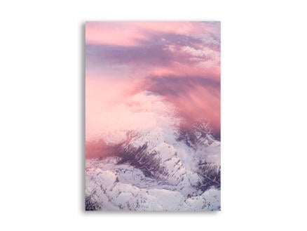 Art for the Home canvasdoek 50x70 cm bergtop 1